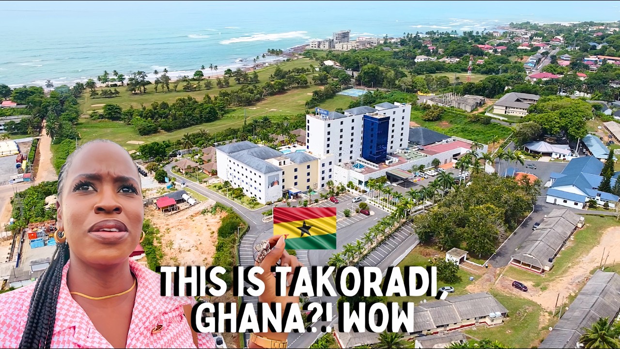 I LEFT ACCRA FOR THE WESTERN REGION, GHANA | MY FIRST IMPRESSIONS OF TAKORADI GHANA