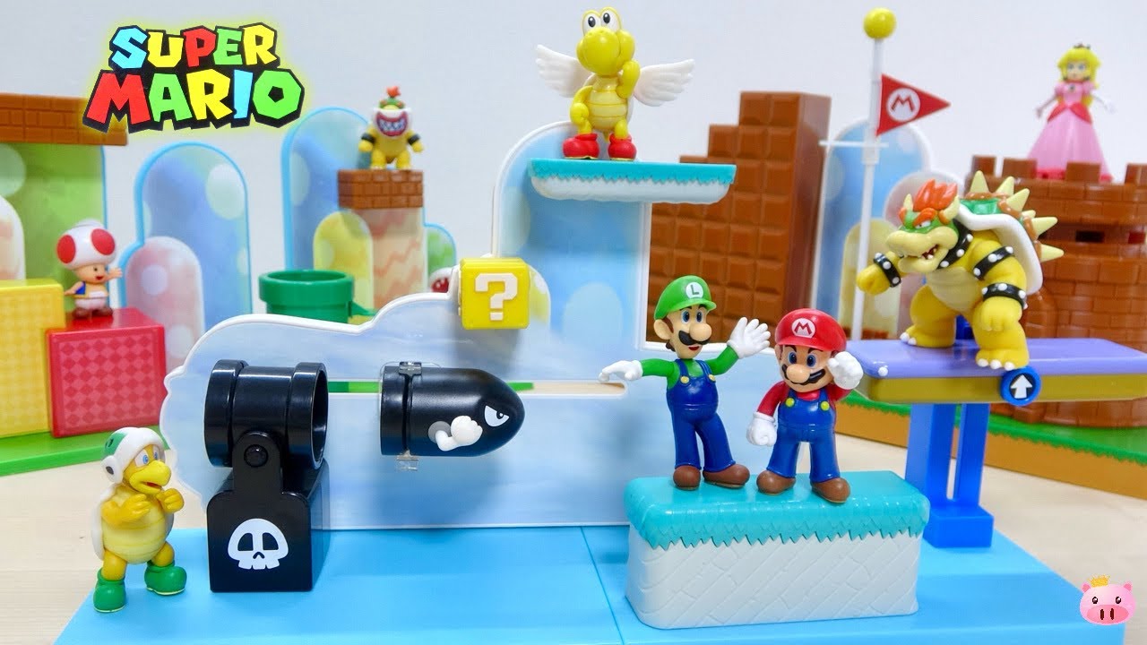キラーが飛んでる様に動く! マリオフィギュアコレクション 飾って!遊べる! Switchback Hill プレイセットをレビュー!