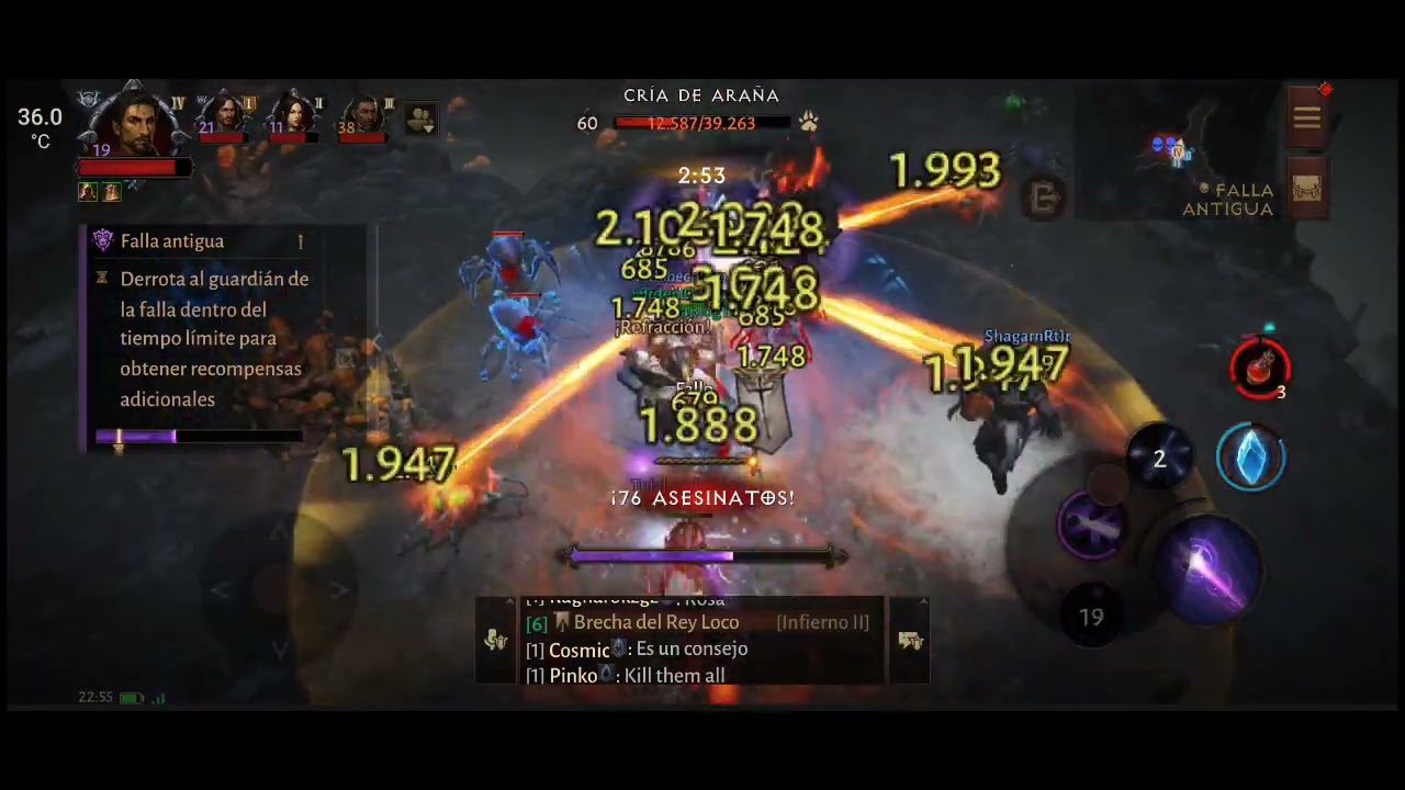 Diablo Immortal - Falla 10 blasones legendarios Gema Legendaria
