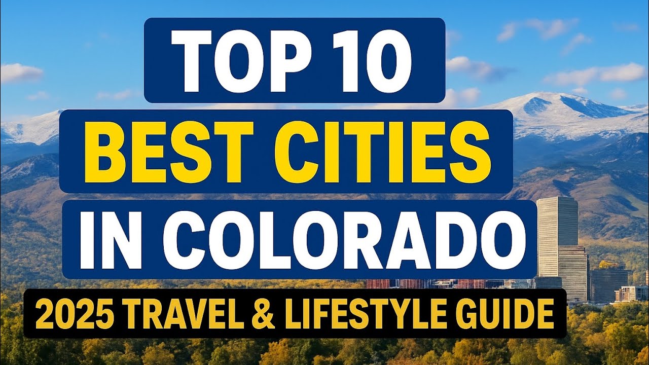 Top 10 Best Cities to Live in Colorado | 2025 Travel & Lifestyle Guide