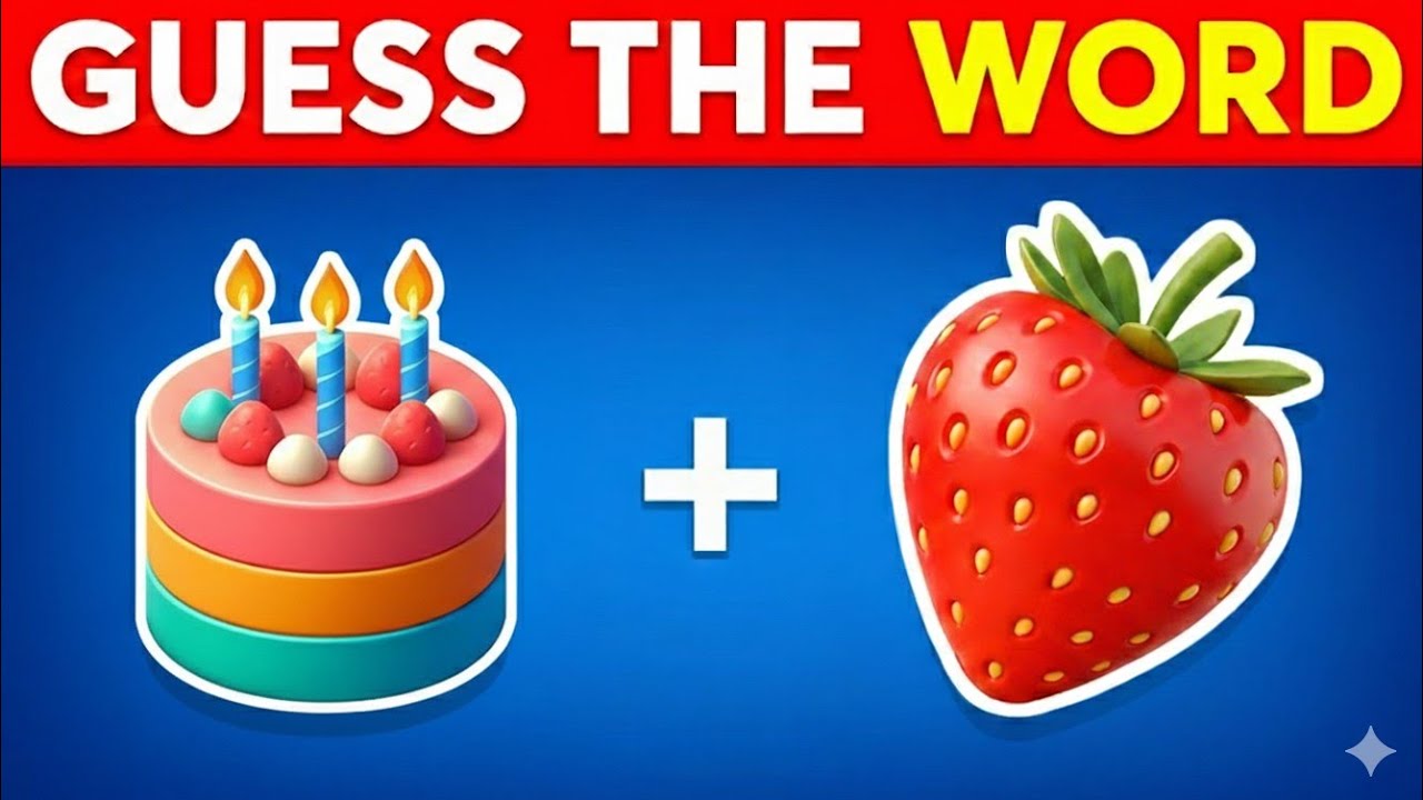 Can You Guess The Word By Emojis 🤔 Emoji Quiz Challenge 