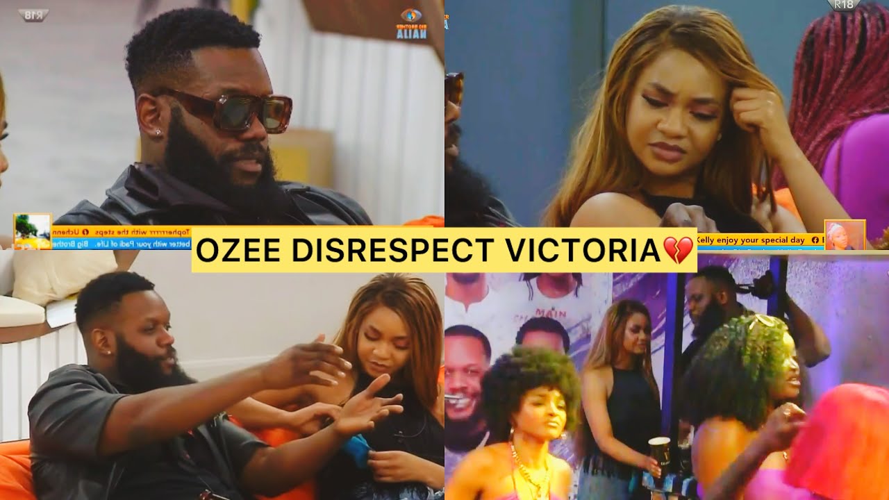 OZEE PROVOKES VICTORIA💔 CALL HER NAMES😢BBNAIJA NO LOOSE GUARD | BBNAIJA