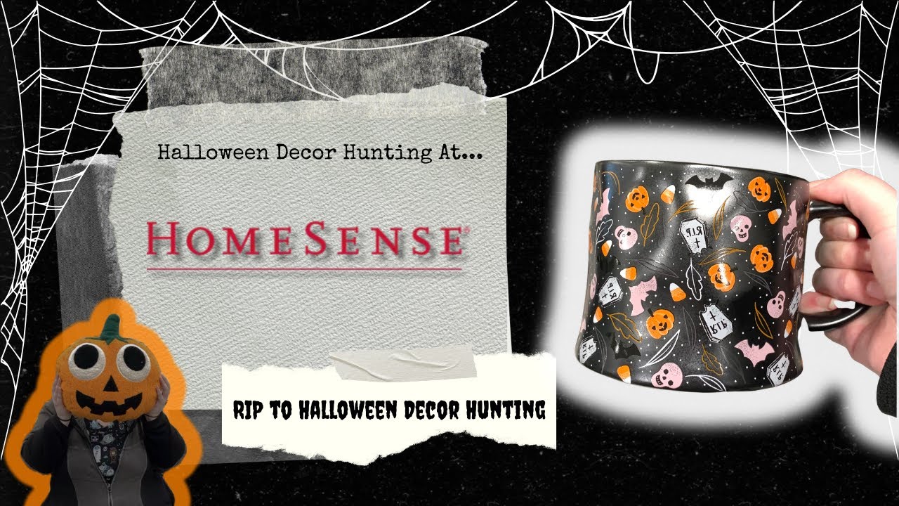 Last HomeSense Halloween Decor Hunting | Late September 2025 🎃 🇨🇦 | Code Orange