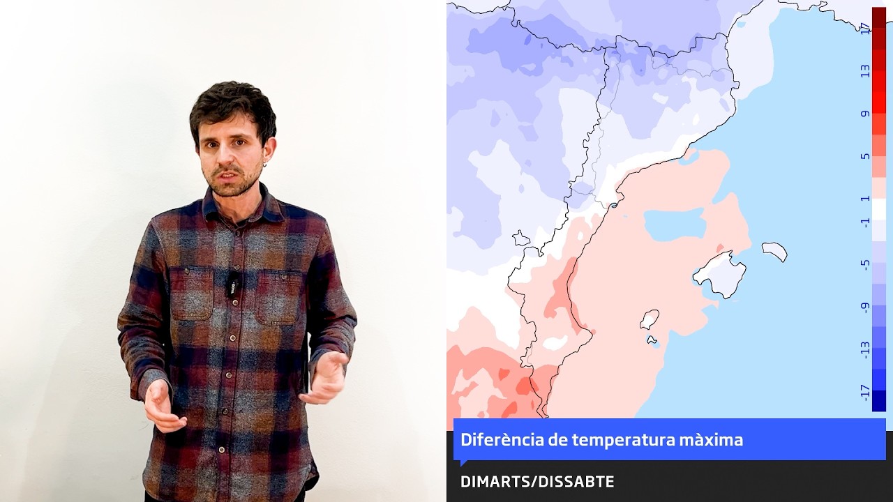 El proper canvi de temps coincidirà amb el cap de setmana