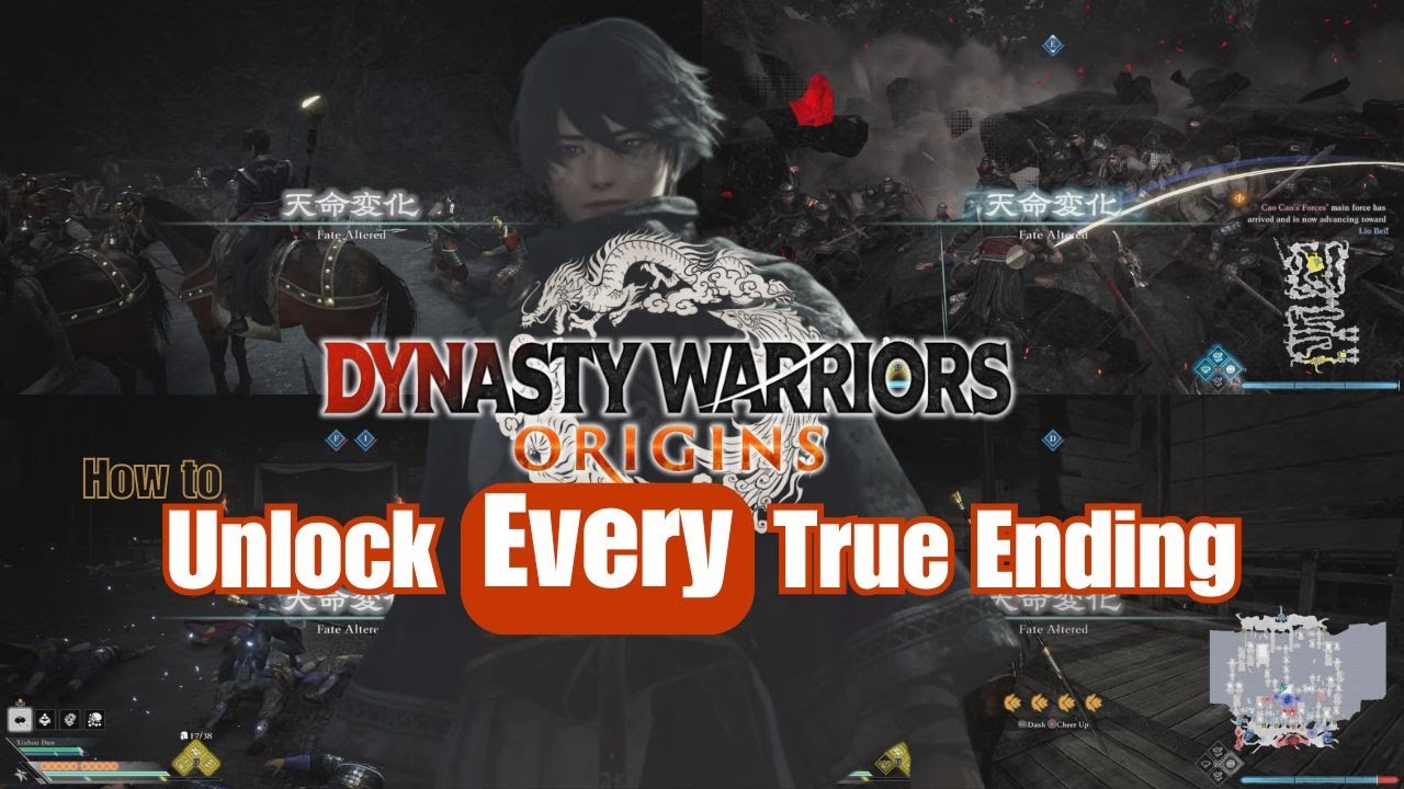 How to Unlock True Endings in Dynasty Warriors: Origins | Liu Bei, Sun Family, and Cao Cao | #guide