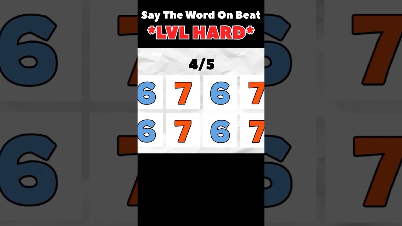 Only 1% Can Beat This Rhythm Challenge 😈