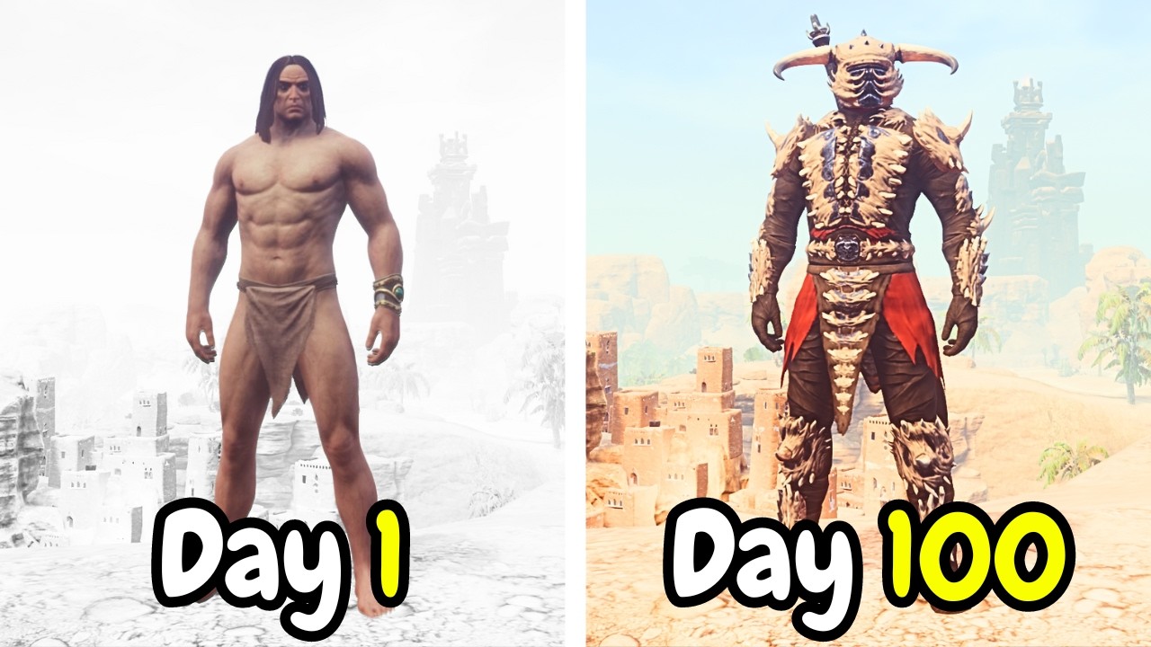 I Spent 100 days in Conan Exiles