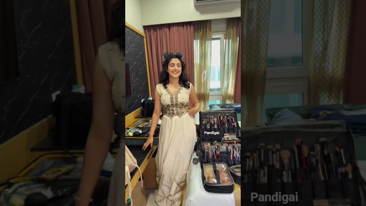 &ldquo;Youth Audio Launch Prep &ndash; Makeup, Hair & Styling Behind the Scenes! 🔥&rdquo;meenakshi& anishma