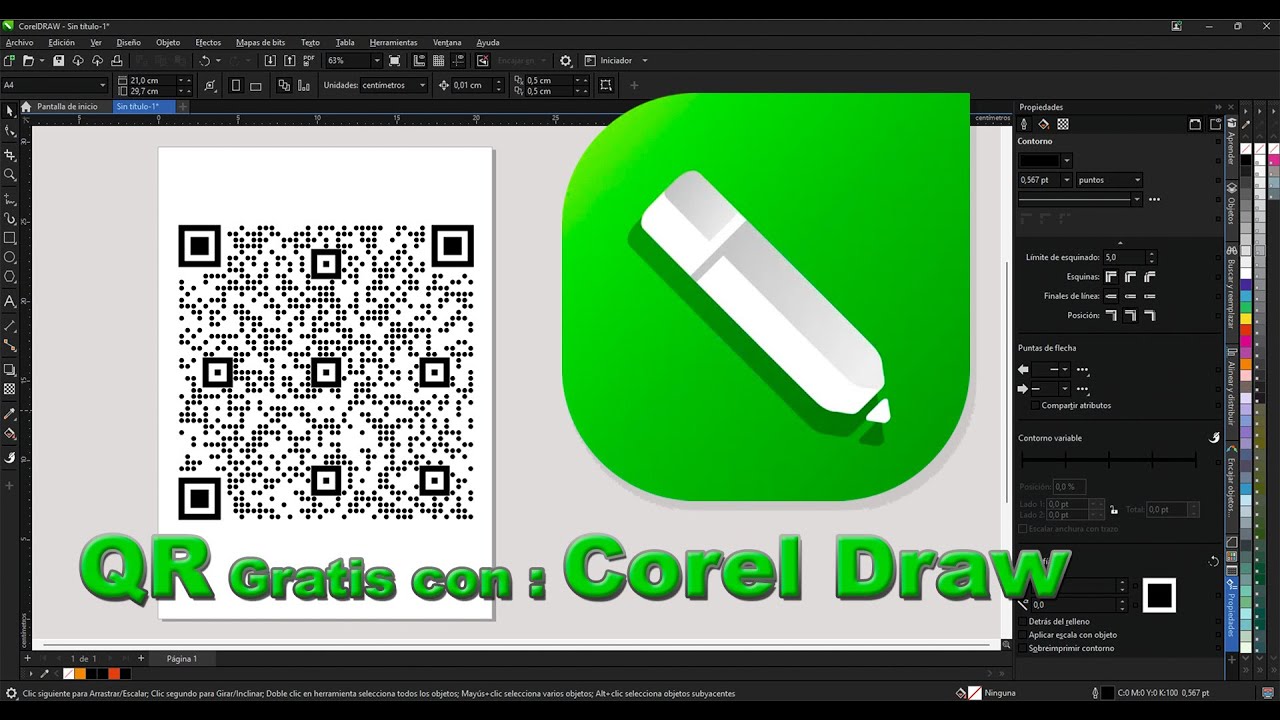 COMO HACER Códigos QR Con COREL DRAW