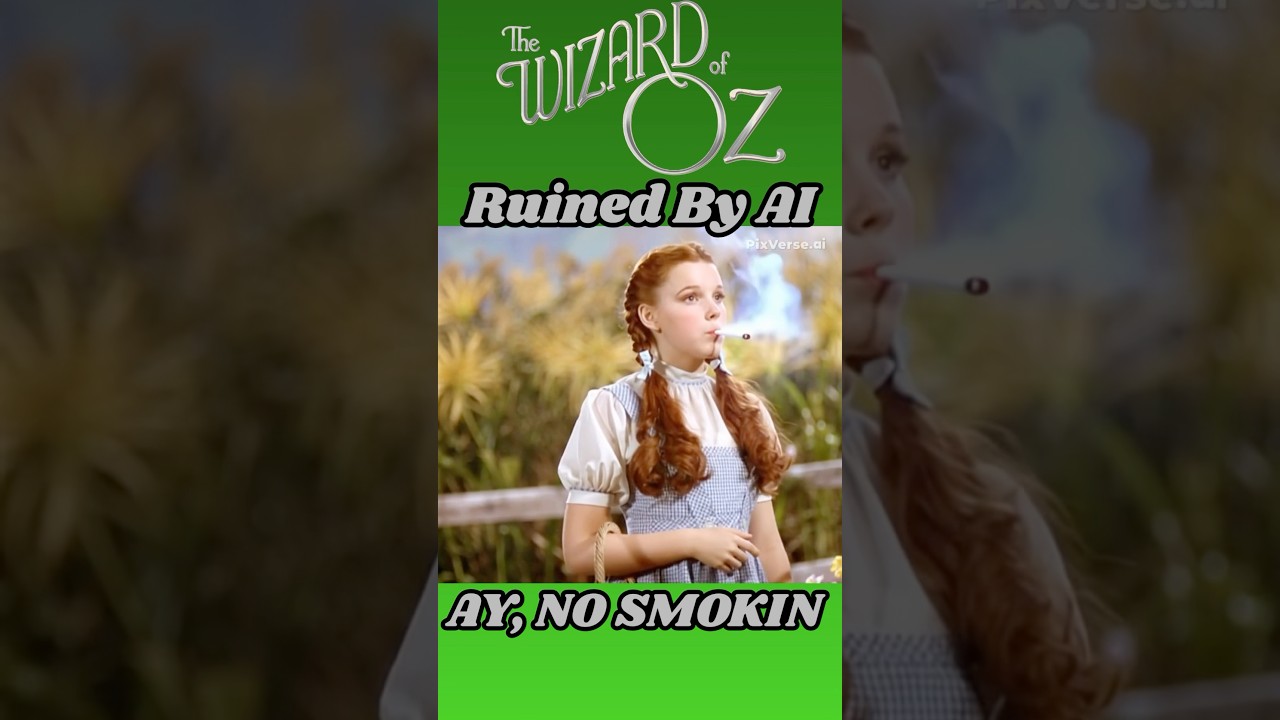 The Wizard Of Oz Ruined by AI