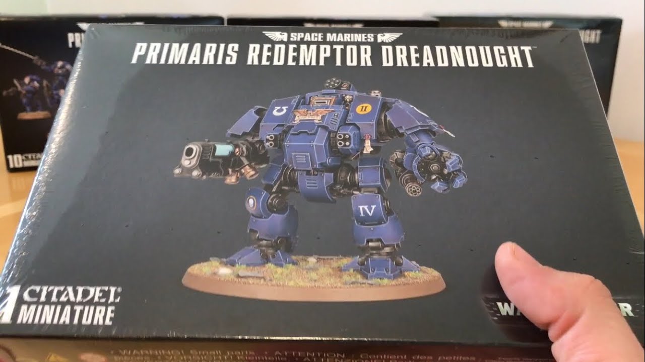 Primaris Redemptor Dreadnought: Out of the pack review + rules (Space Marines, WH40K 8th Edition)