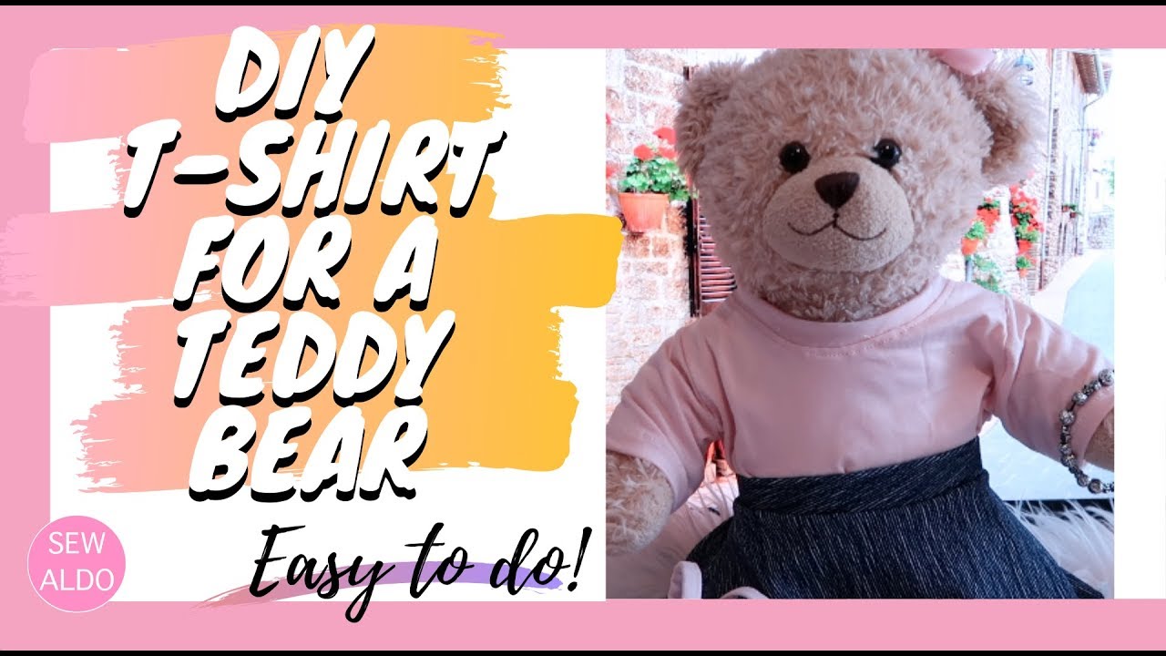 ШИТЬЕ: Одежда для плюшевых мишек Build-a-Bear своими руками, швейные проекты для начинающих, топы...