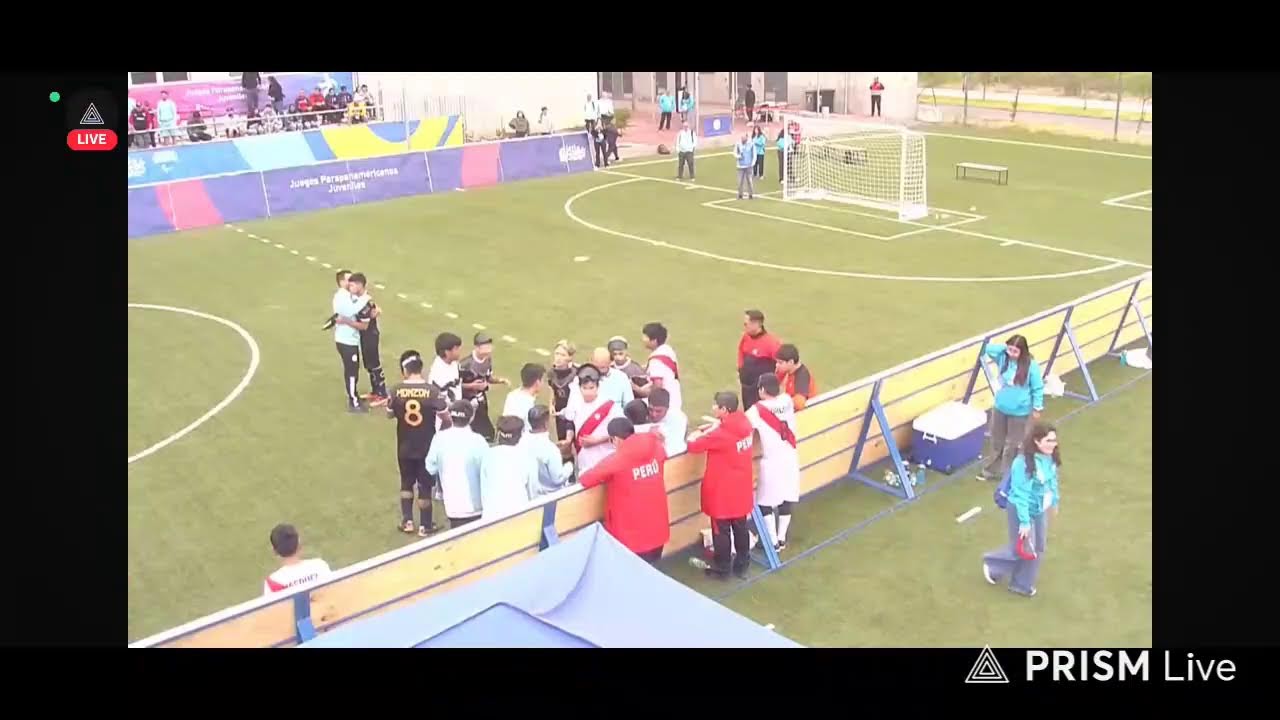 juegos para panamericanos juveniles 2025 (fútbol para ciegos)  ARGENTINA VS PERU 🥉