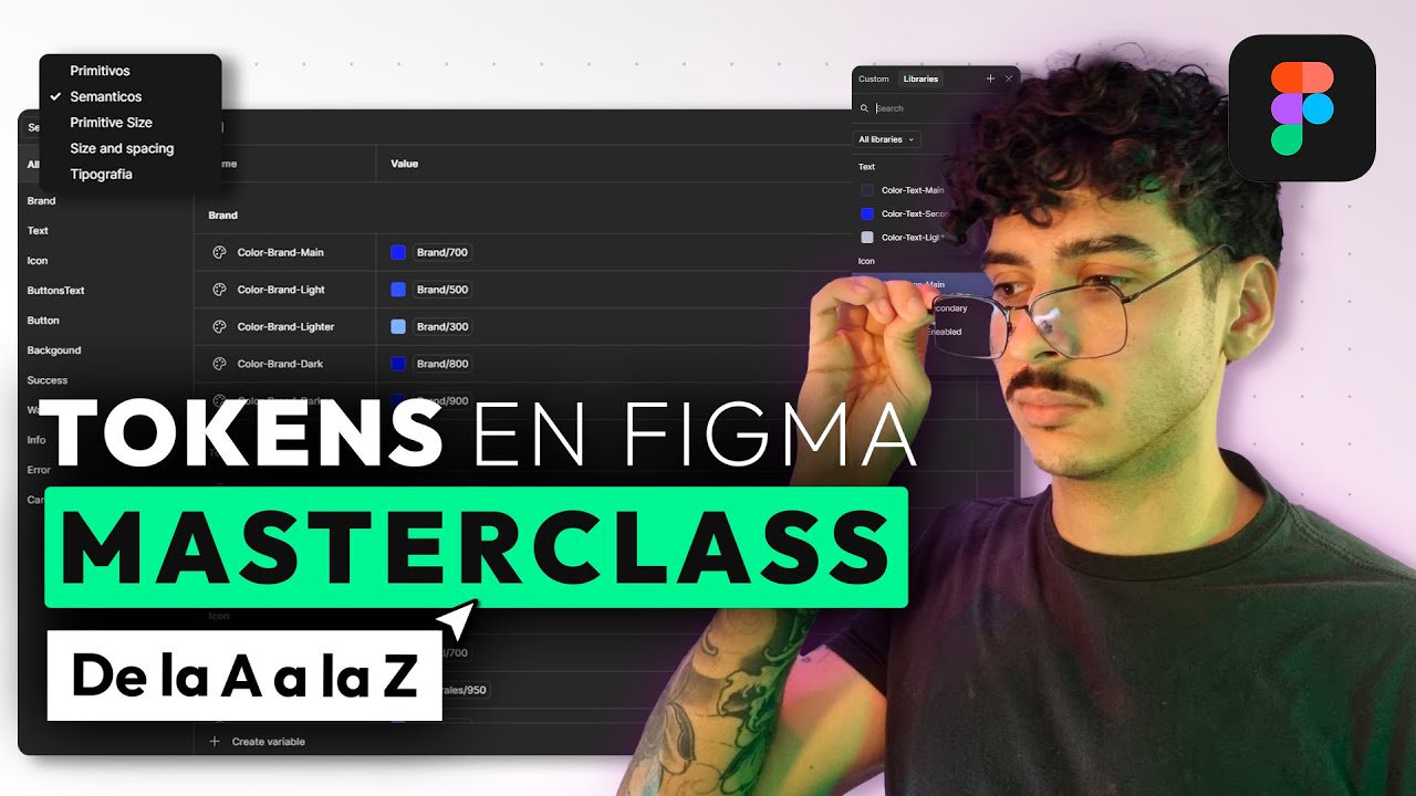 Tokens en Figma desde cero: Masterclass 2025 - Implementación paso a paso