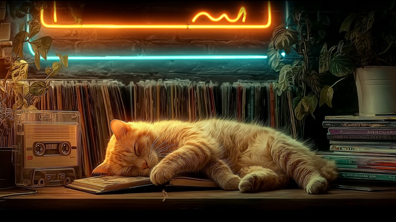 Расслабляющий LoFi R&B Jazz ☕ Уютная музыка кафе для учебы и фокуса (3 часа)