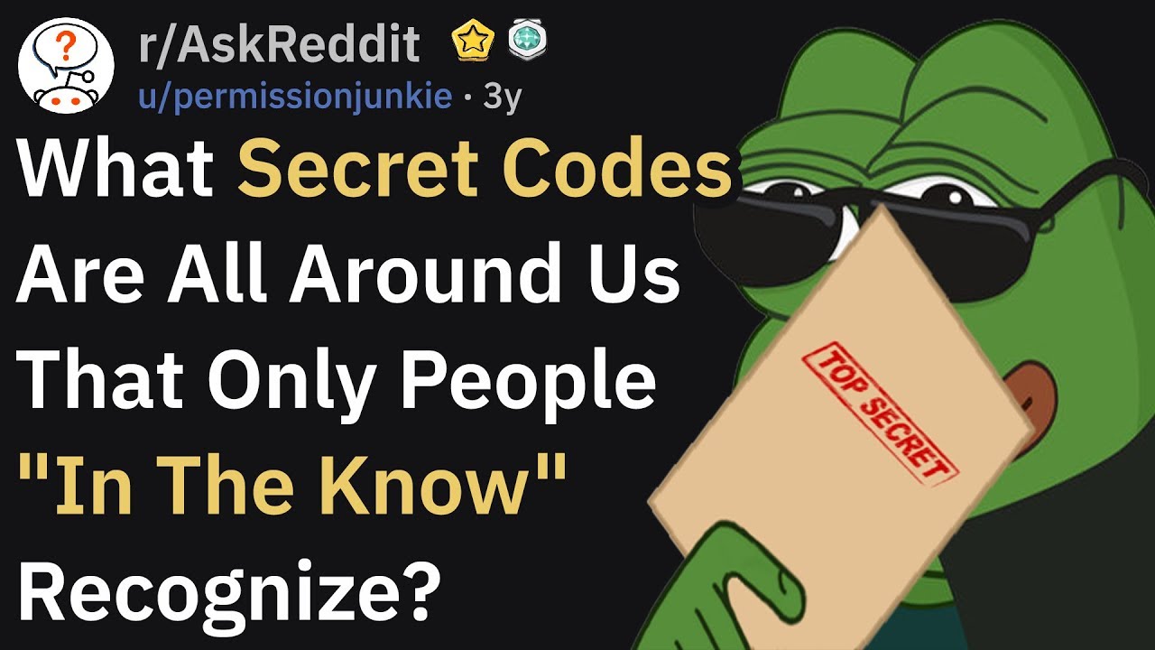 Secret Codes Only People 