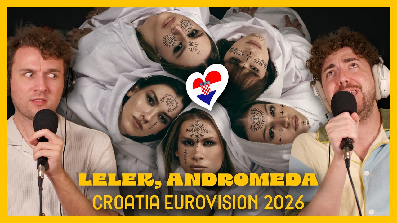 🇭🇷 CROATIA'S Eurovision 2026 Entry Reaction | Lelek, Andromeda 🇭🇷