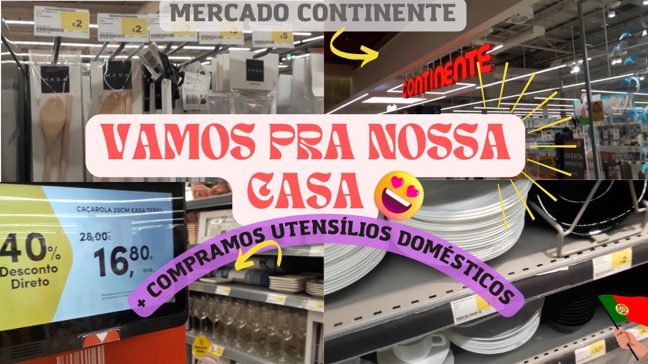 Quais os valores dos utensílios domésticos em Portugal?