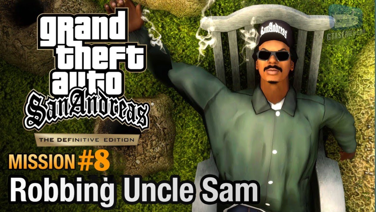 CJ AND RYDER HEIST THE OLD MAN HOUSE TO SECRET GUN CREATE TO SILENT TO VAN || GTA SANANDREAS #8