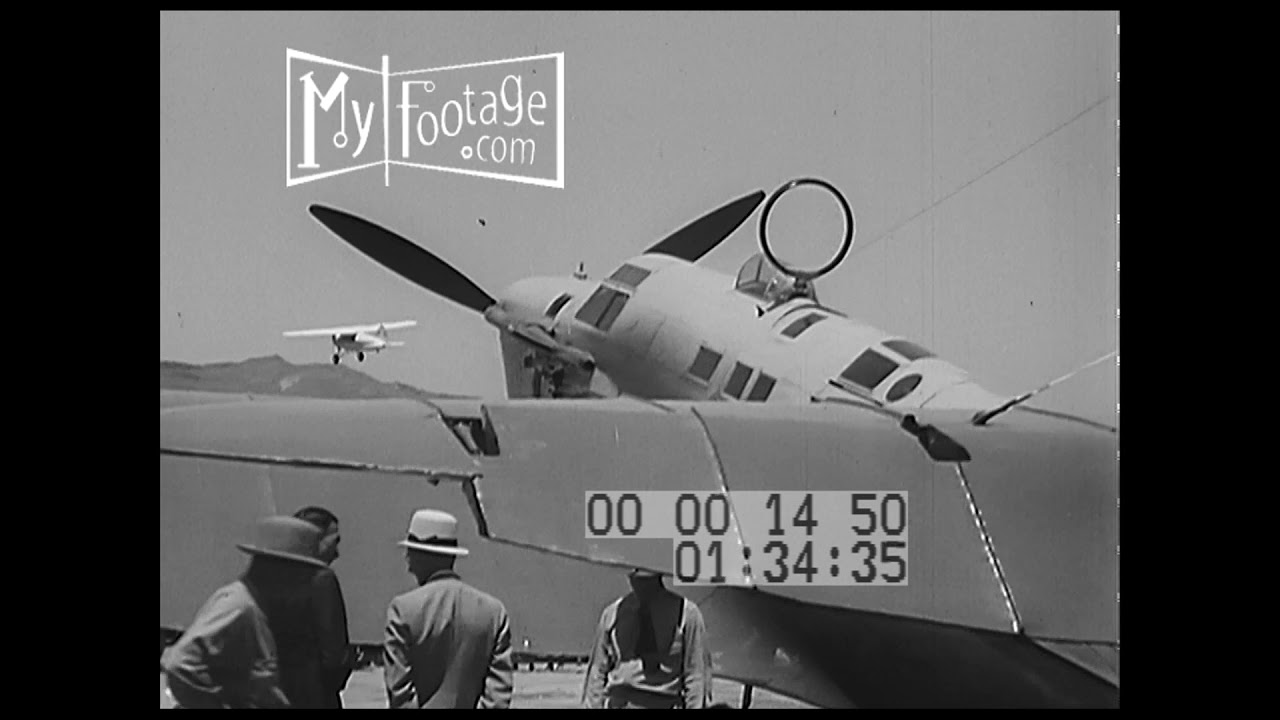 1937 Mikhail Gromov Lands in San Jacinto From Moscow