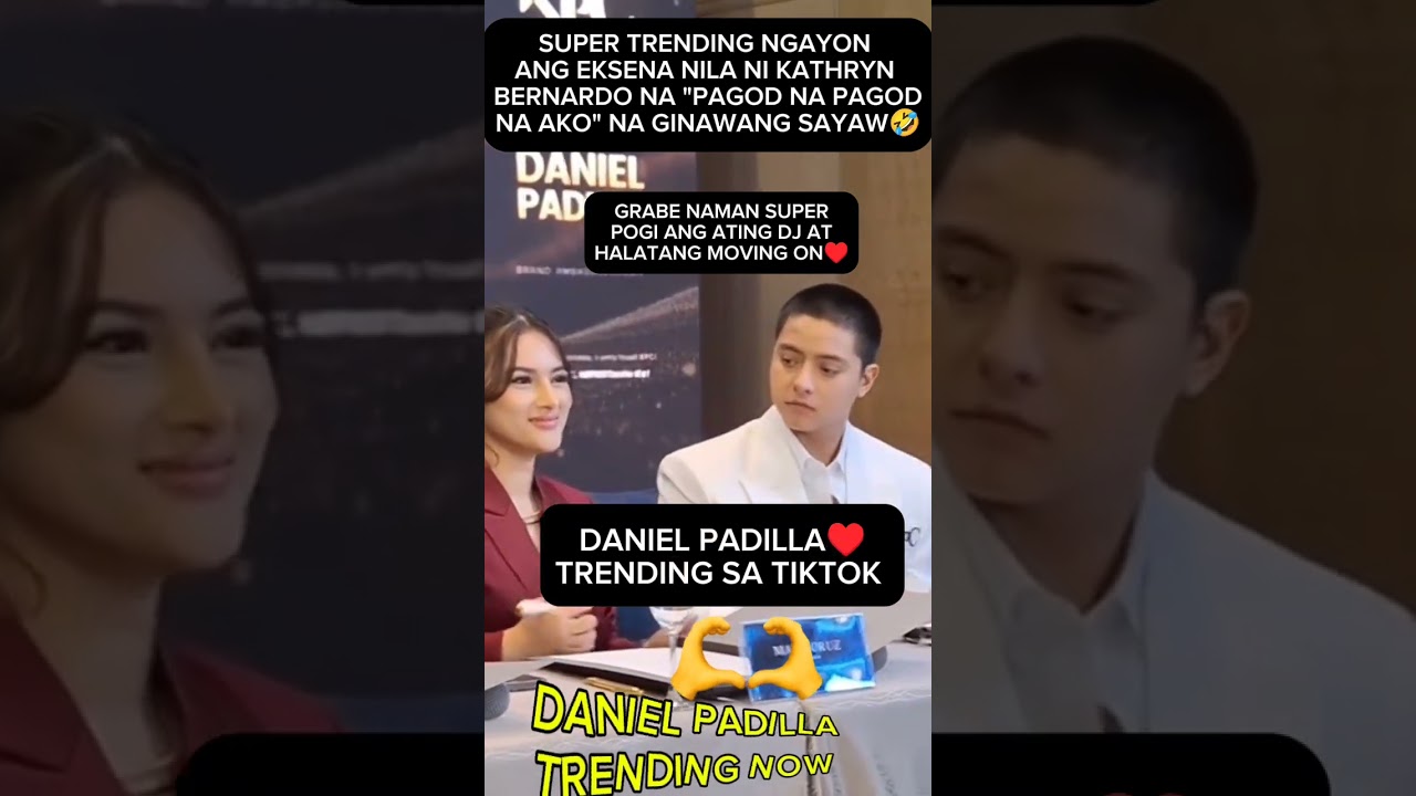 DANIEL DJ PADILLA: #TRENDING KATHRYN SA TIKTOK VIRAL DANCE #danielpadilla #trending #tiktok #dance