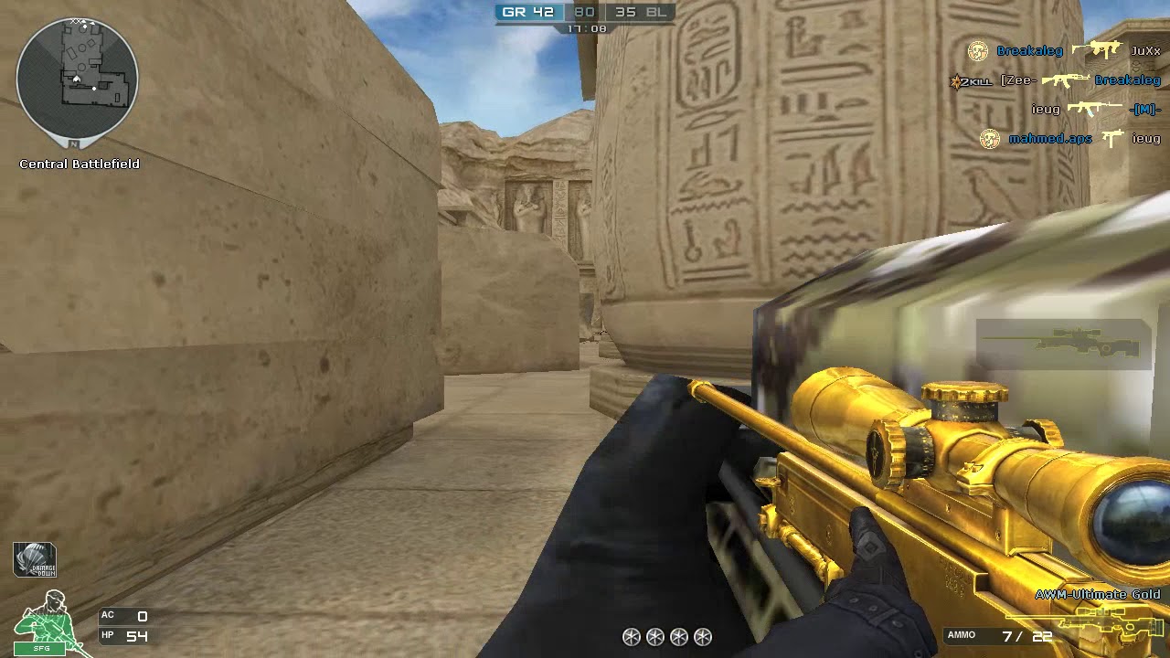Crossfire NA: AWM-Ultimate Gold Gameplay