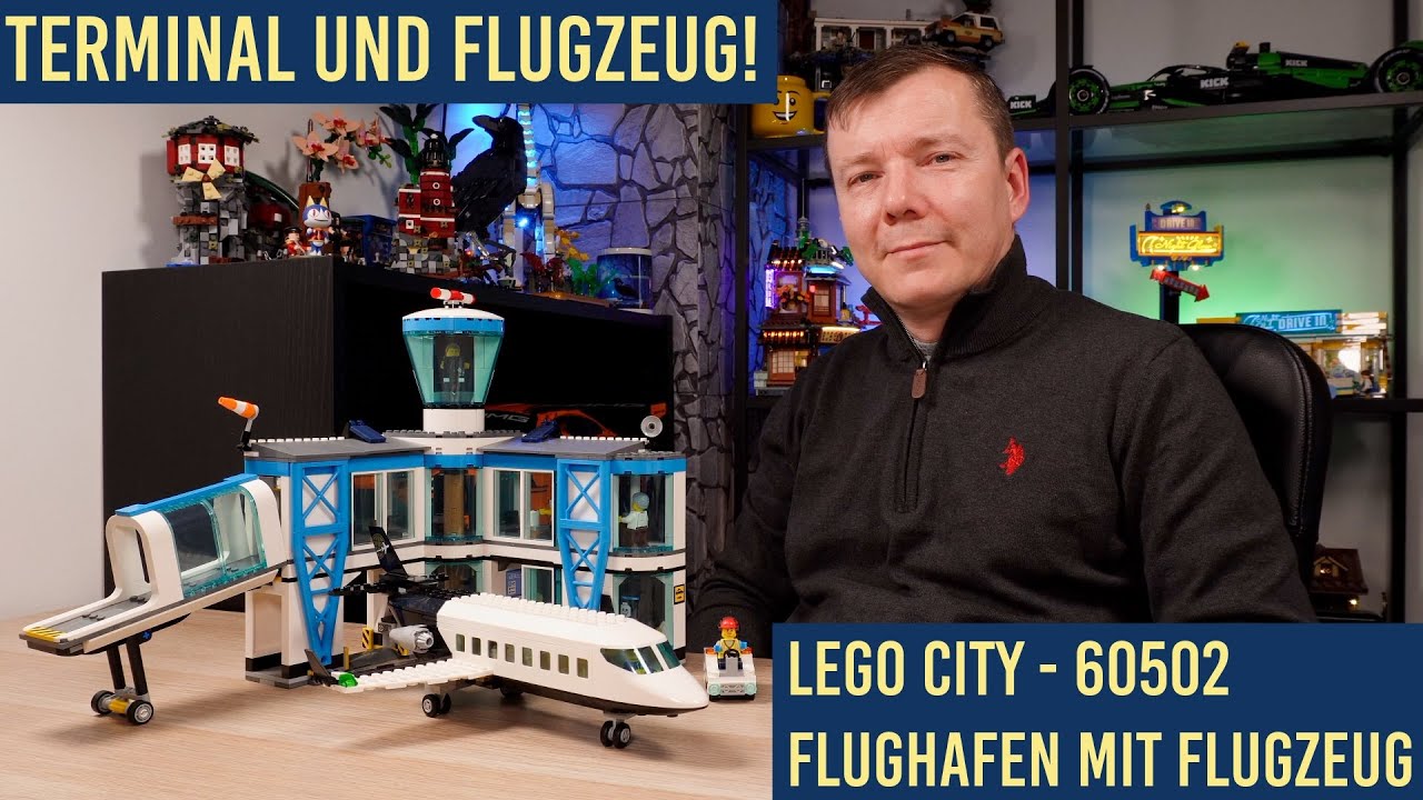 Check-in, Boarding, Start! So viel Spaß bietet der LEGO Flughafen mit Flugzeug - 60502