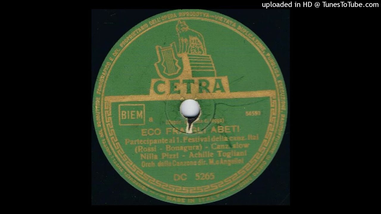 Eco fra gli Abeti - Nilla Pizzi e Achille Togliani