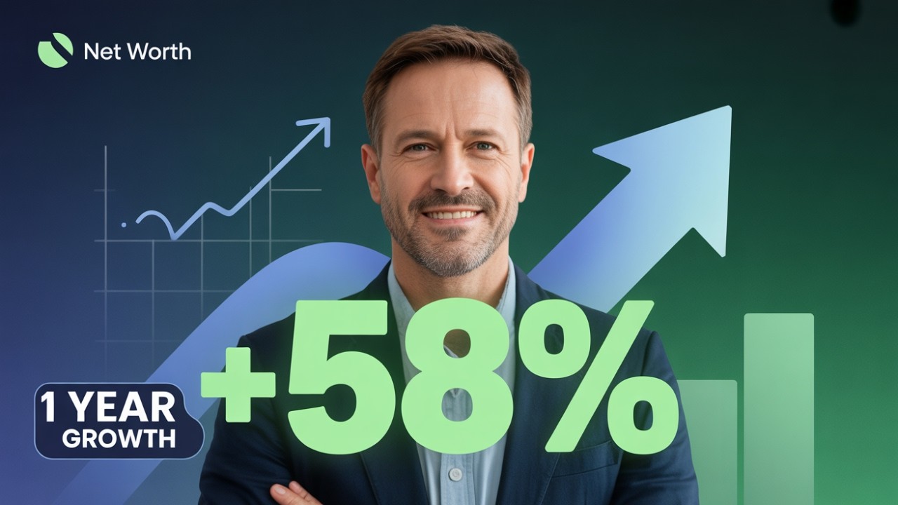 58% Net Worth Growth in 12 Months The Unexpected Winner