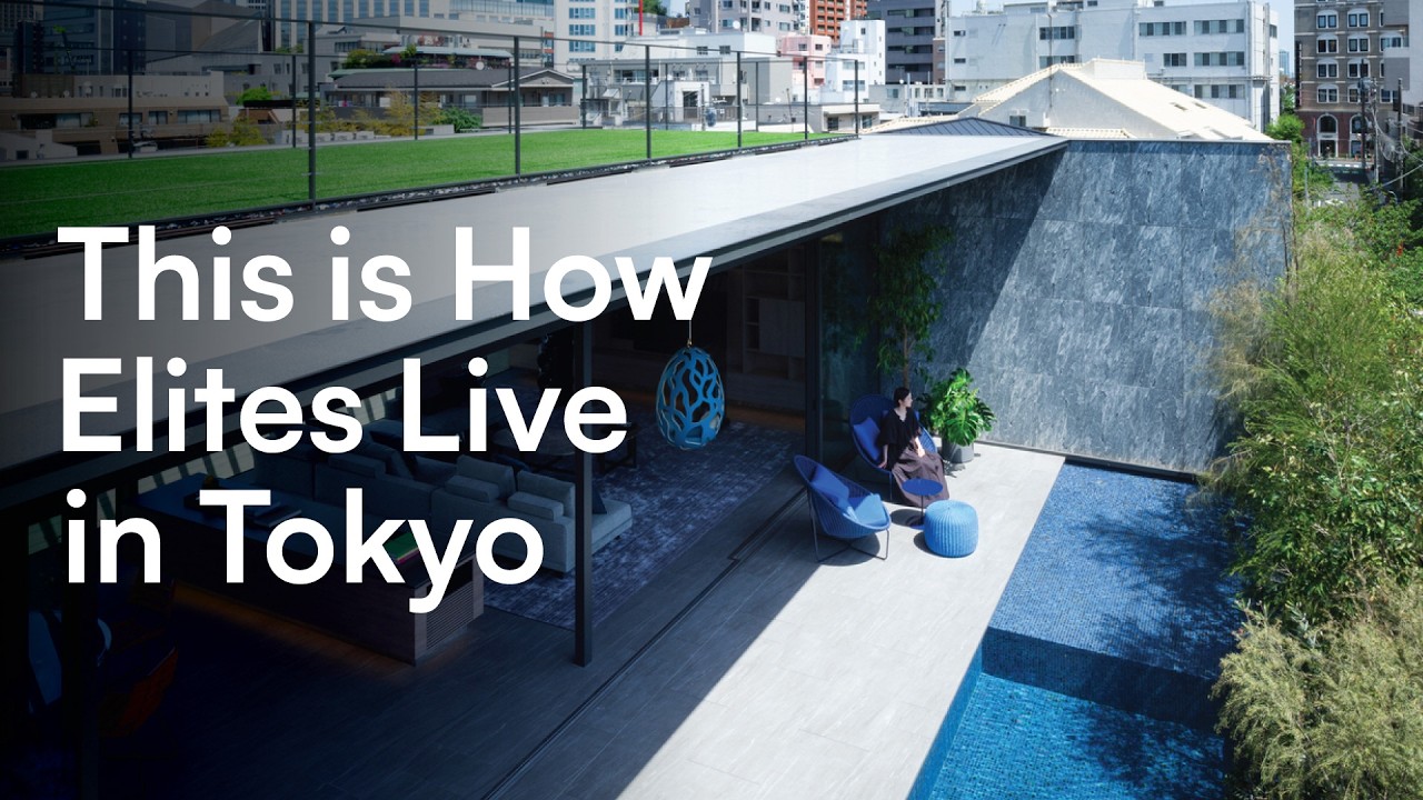 House Tour in Tokyo's Nishiazabu | Where the Elite's of Tokyo Live