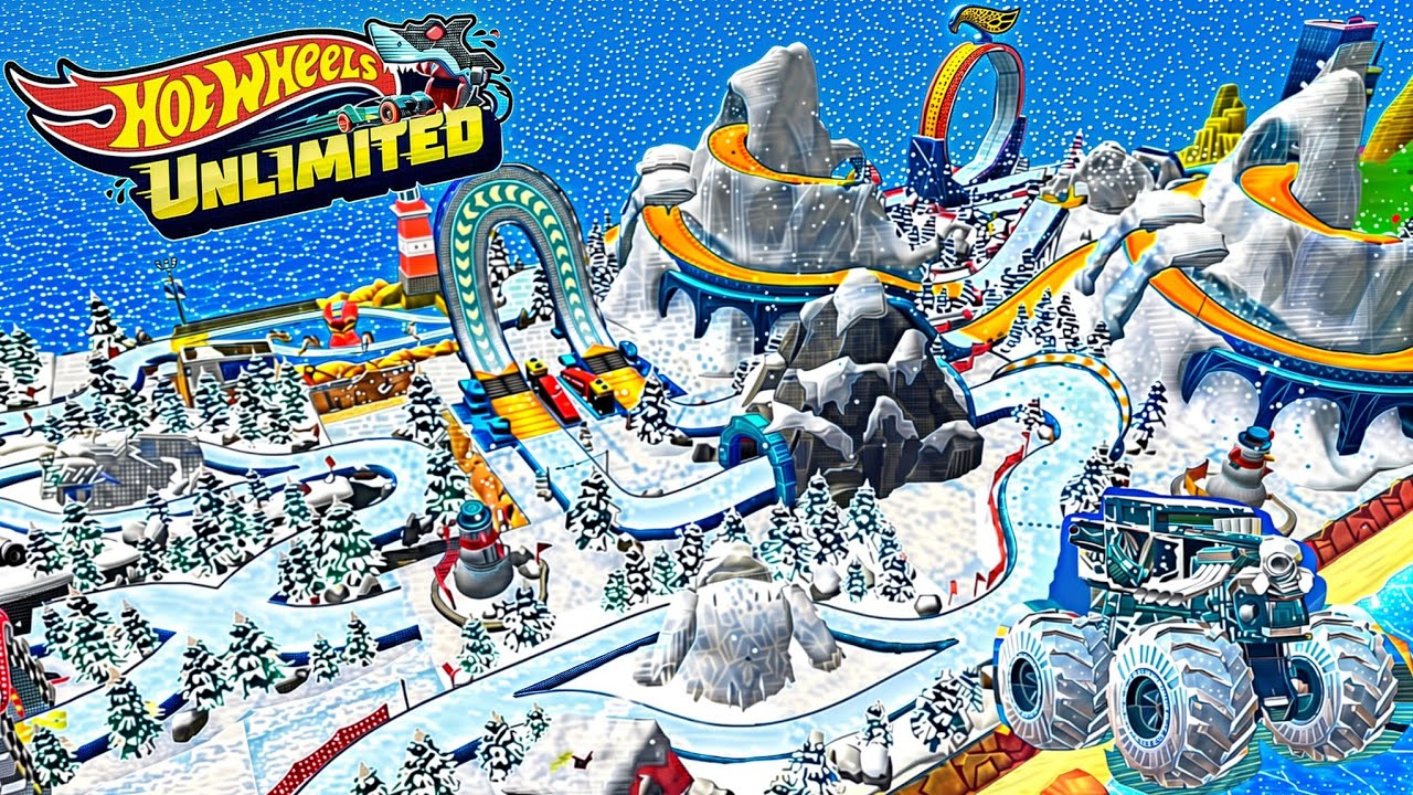 Hot Wheels Unlimited 2 - Let's Race With New BLIZZARD BASHERS In My Updated Tracks
