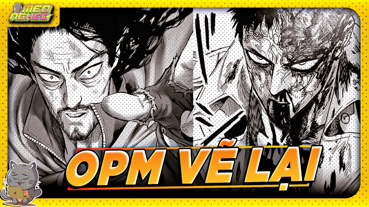 ONE PUNCH MAN | TỔNG HỢP NHỮNG LẦN TÁC GIẢ MURATA PHẢI VẼ LẠI