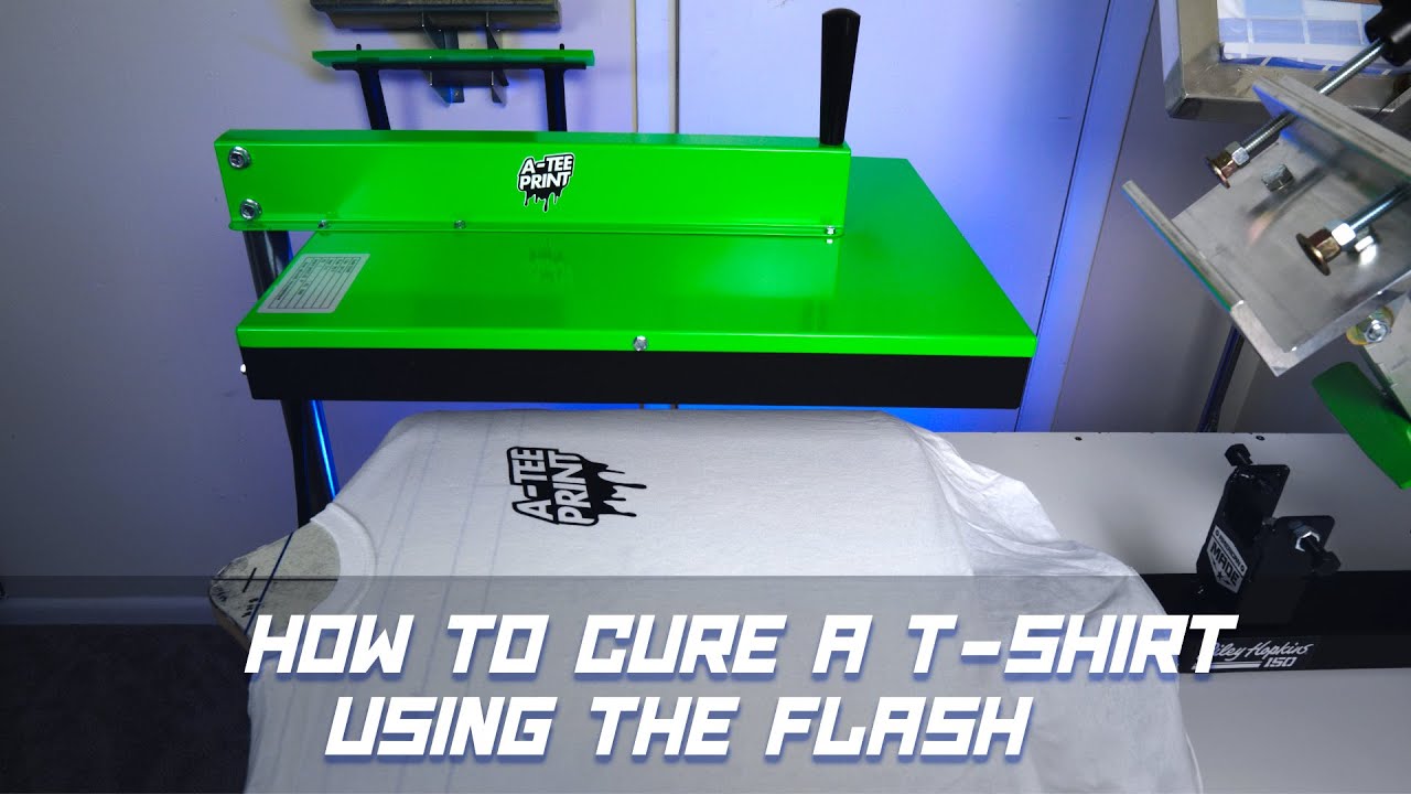 How To Cure A T-shirt Using The Flash