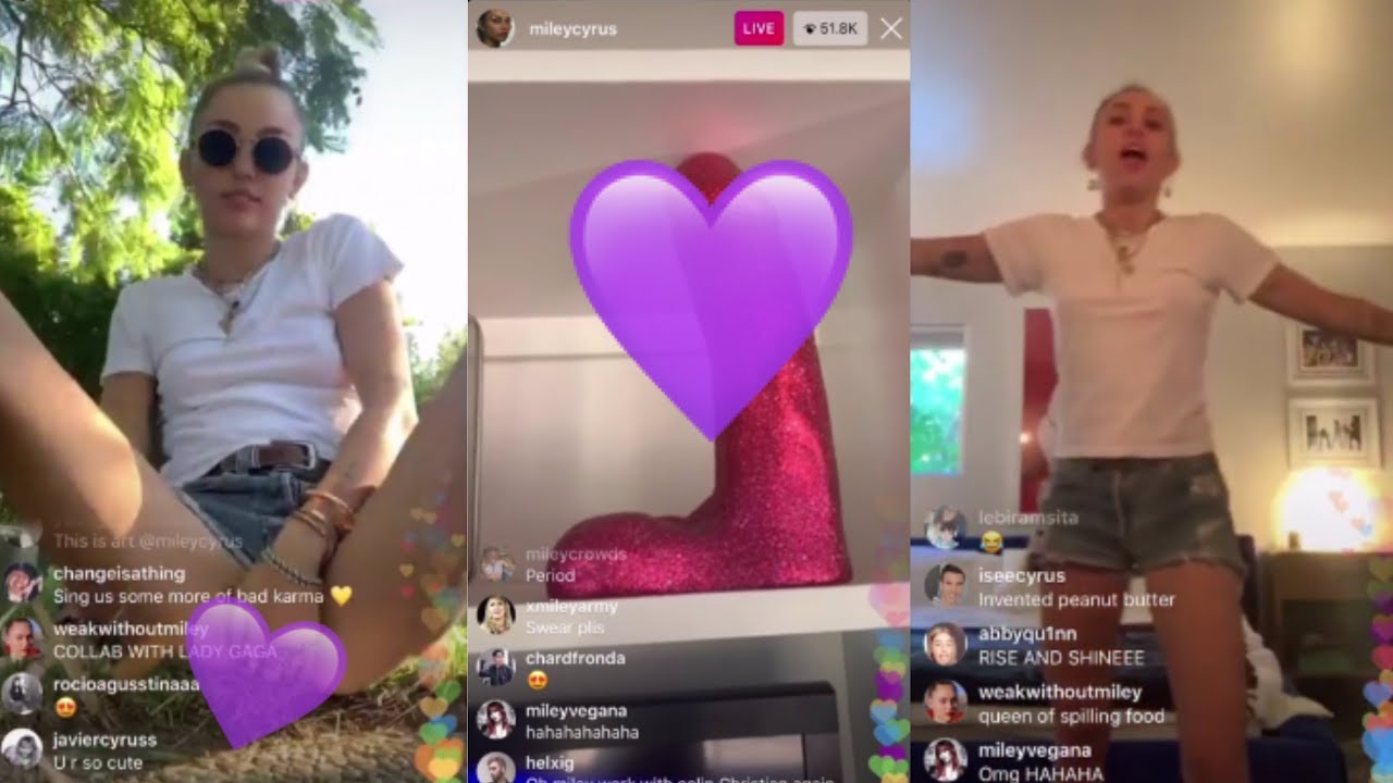 Miley Cyrus shows her house on Instagram live *house TOUR* | ( 10/20/2019 )