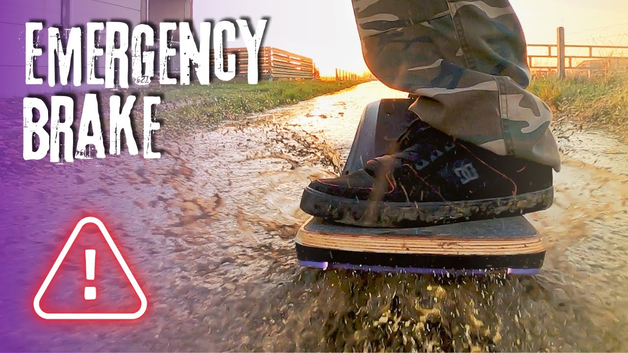Onewheel beginner tips / emergency braking & tail drag