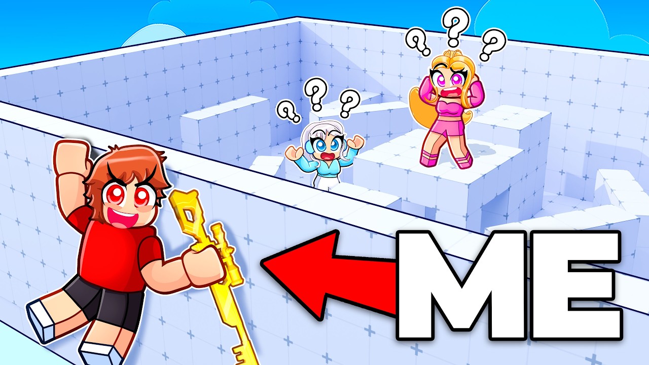 Спрятаться вне карты, чтобы обмануть соперников в игре в прятки!