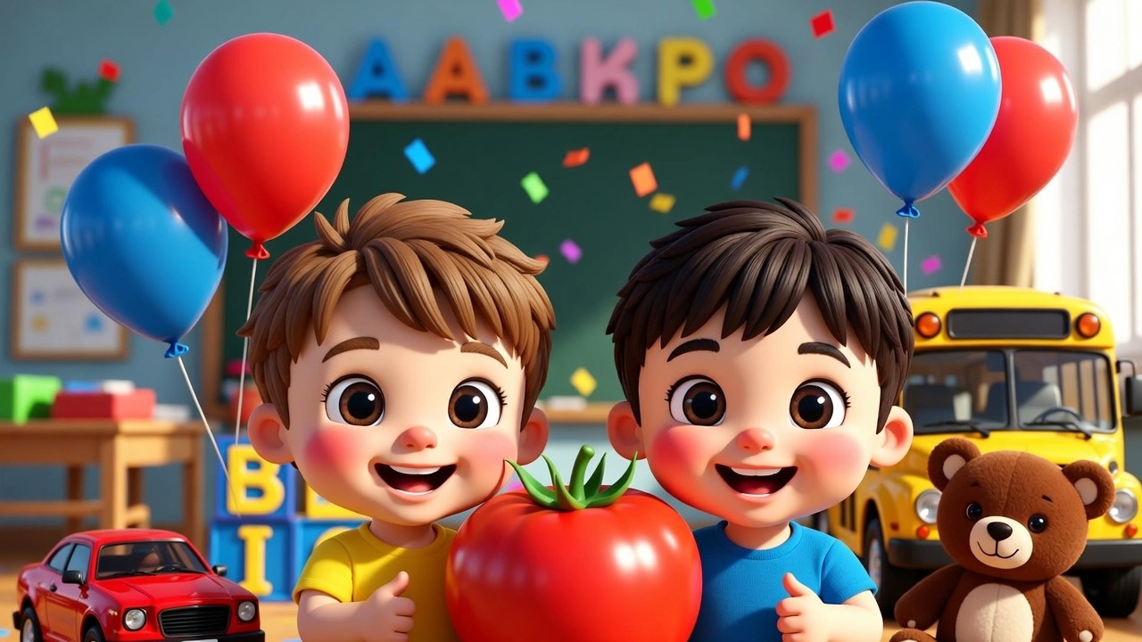 Yeh Tamatar Bade Majedar, part  2, Meri Gudiya Song + Nursery Cartoon Songs for Babies