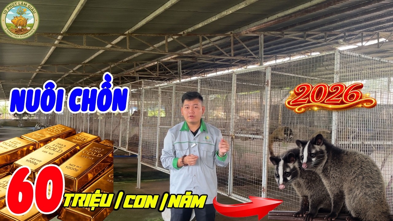 🔥2026 : NUÔI CHỒN MỐC LỢI NHUẬN 60 TRIỆU/CON/NĂM | MÔ HÌNH LÀM GIÀU 2026 | 10 PHÚT LÀM GIÀU