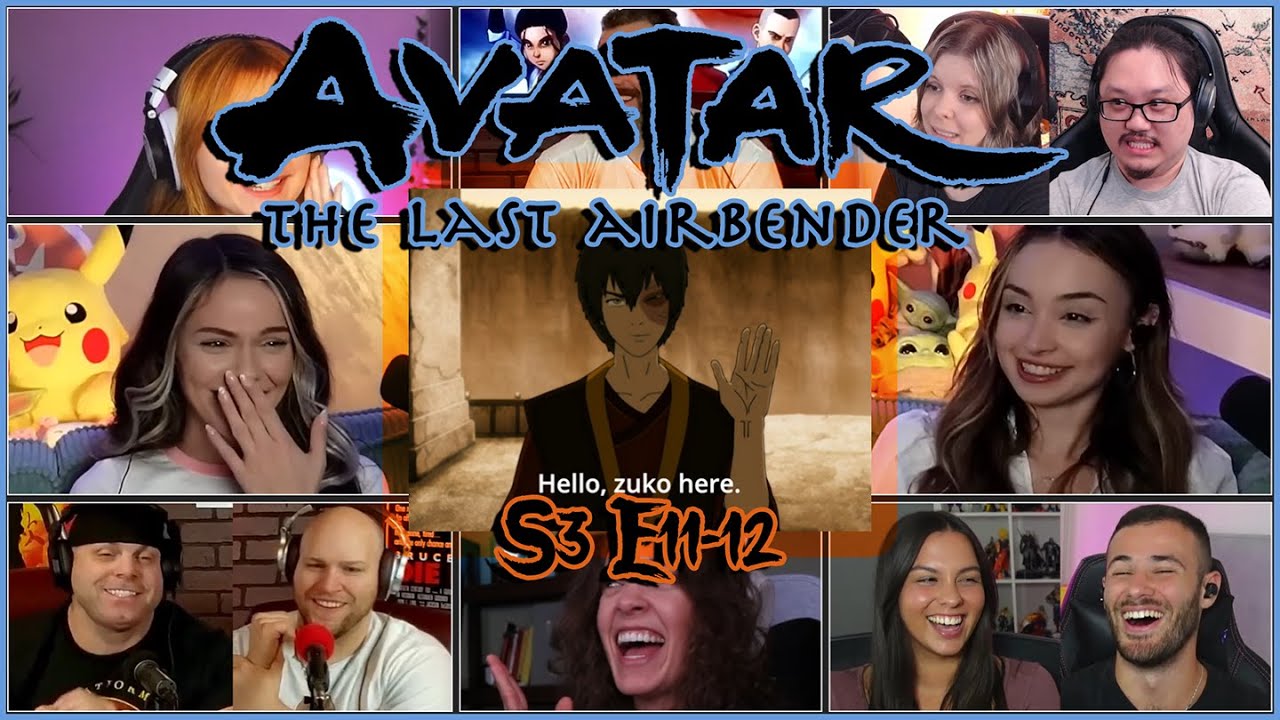 Avatar: The Last Airbender S3 E11/12 MASHUP REACTION | YT Version