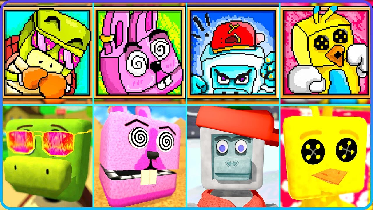 Unlock All Secret Characters in Super Bear Fighters Arcade Machine Super Bear Adventure