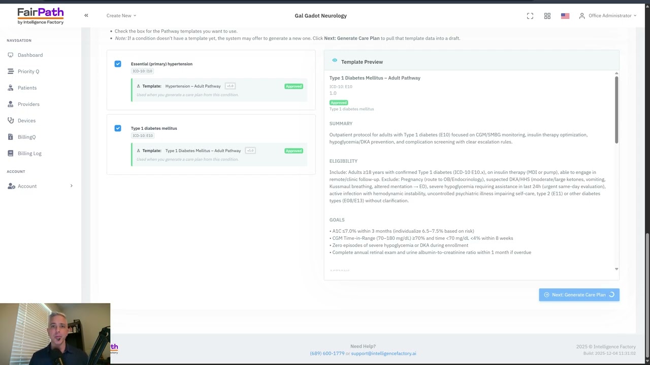 Clinical Workflow: Building Defensible Care Plans for APCM, CCM & RPM in FairPath