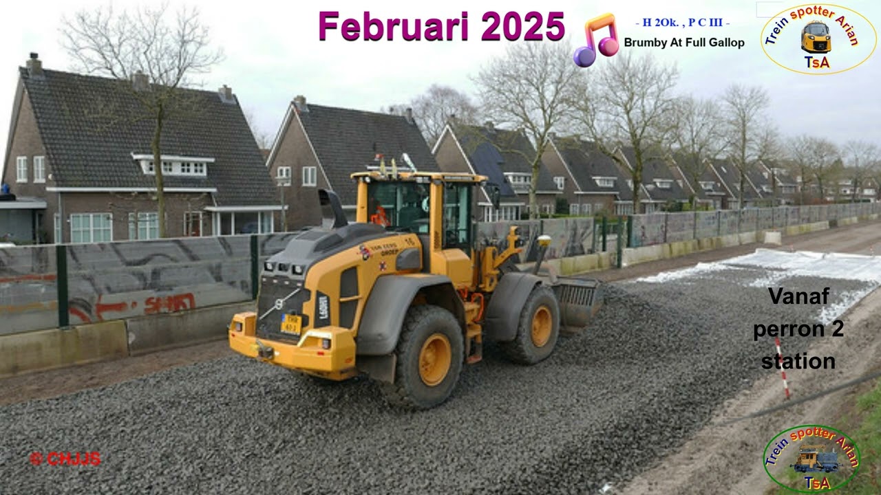 TsA 89. VUGHT (deel 7) , een overzicht van de 1e 4 maanden van 2025. #railway,#train,#prorail,#Vught