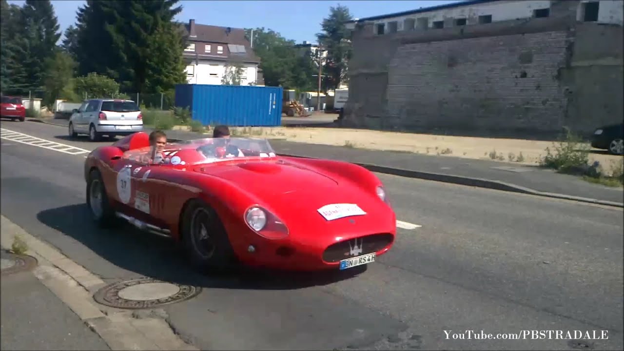 Maserati 450S Drives Along