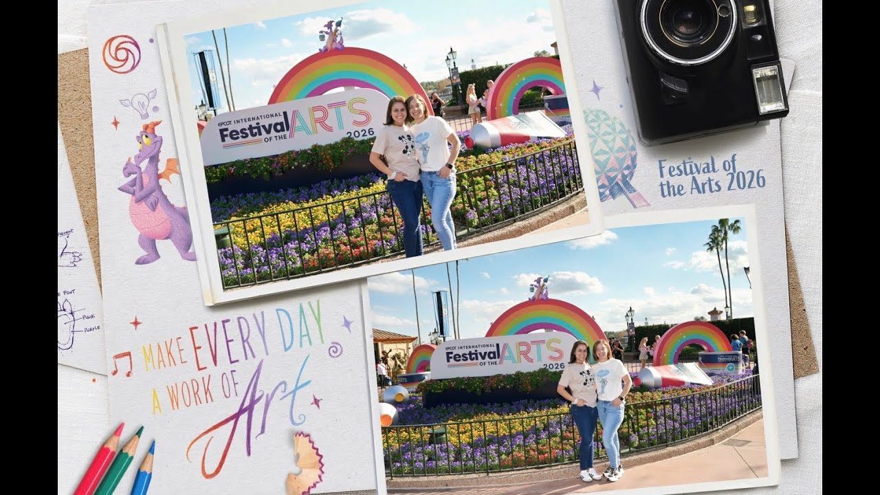 🎨✨ EPCOT Festival of the Arts 2026 | El festival que mezcla Disney, arte y magia