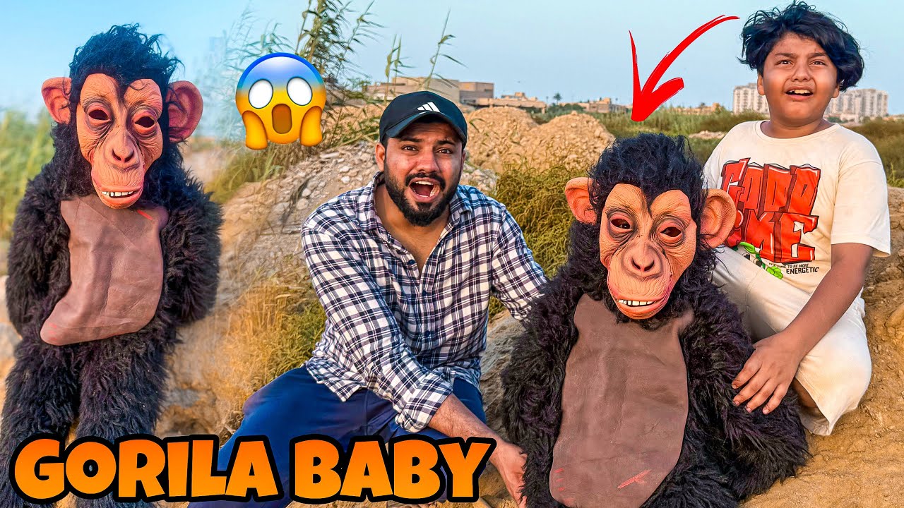 We found Gorila baby in horror jungle 😳 || Ali or Abdullah dar gaye 😳 ||