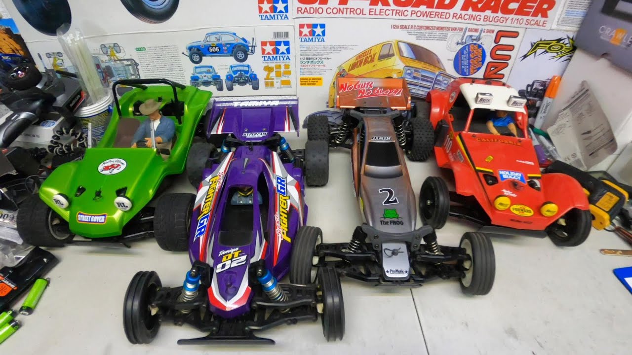 Tamiya RC buggy collection DT02 DT03 Holiday sand rover fighter GR Neo fighter