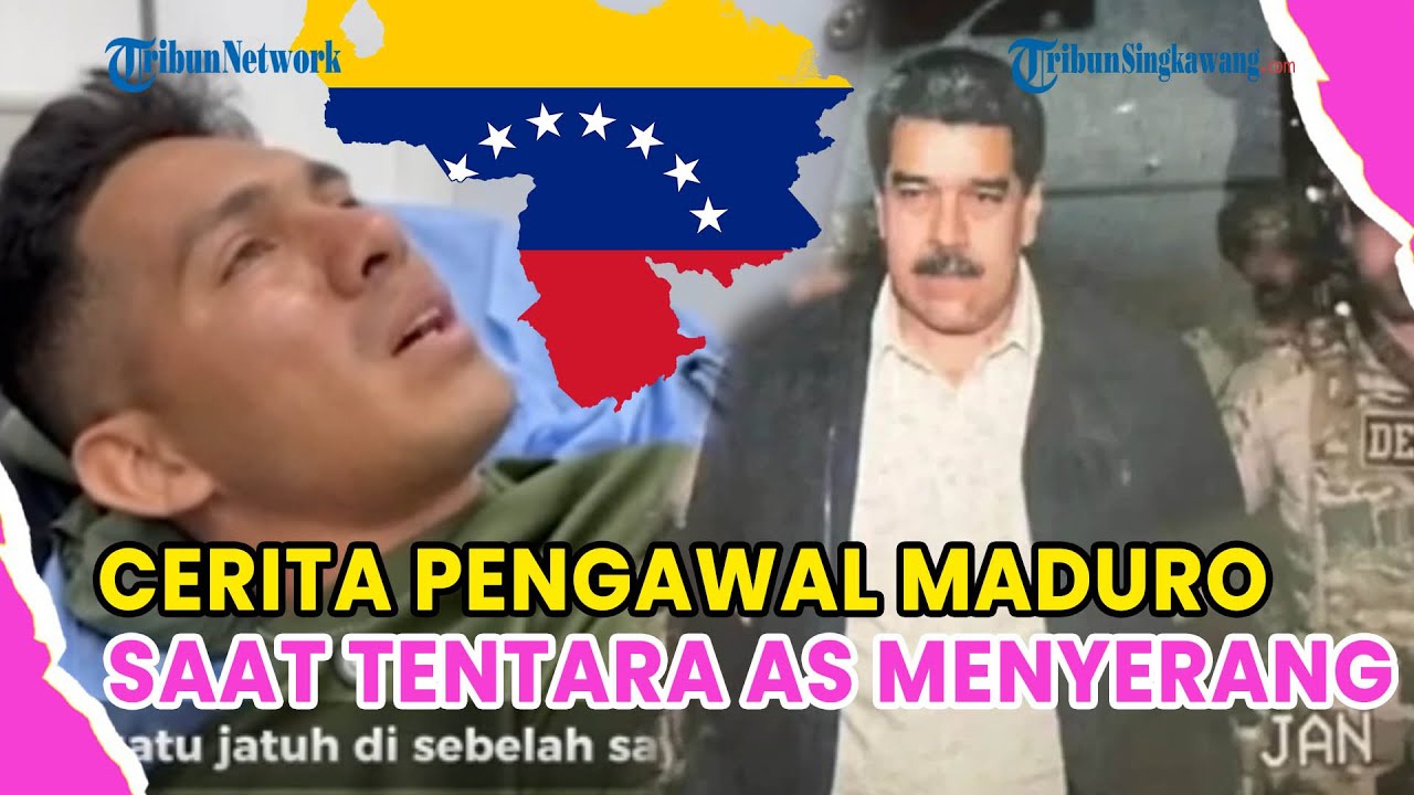 UPDATE❗CERITA LENGKAP PENGAWAL MADURO SAAT TENTARA AS MENYERANG