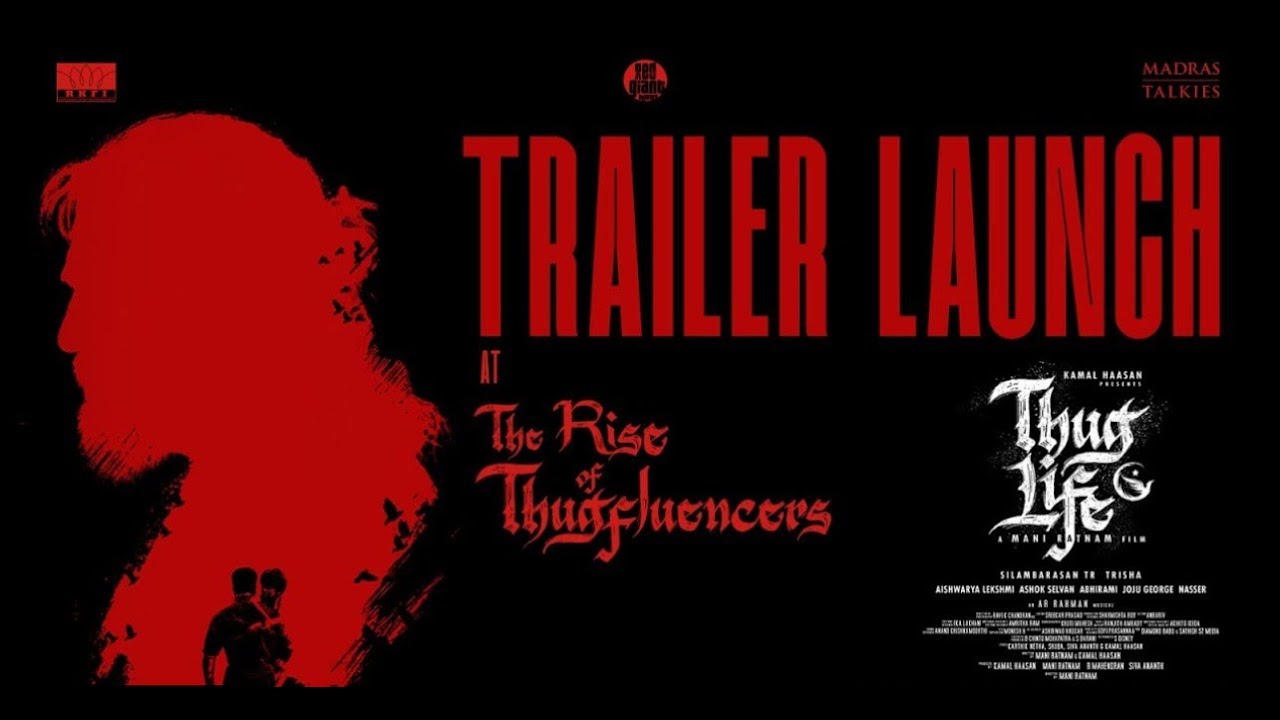Thug Life Trailer Launch | Kamal Haasan | Mani Ratnam | A.R. Rahman | STR | Trisha