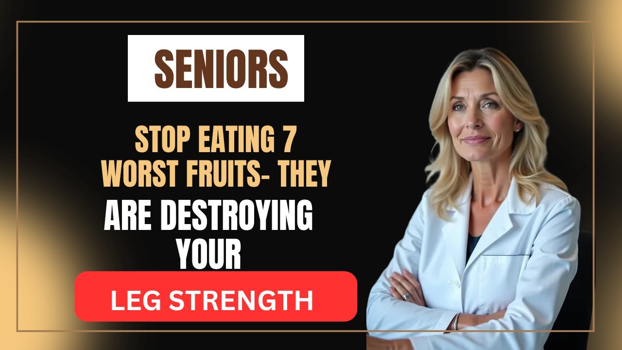 Seniors, Stop Eating 7 Worst Fruits &ndash; They Are Destroying Your Leg Strength | Senior Health Tips.