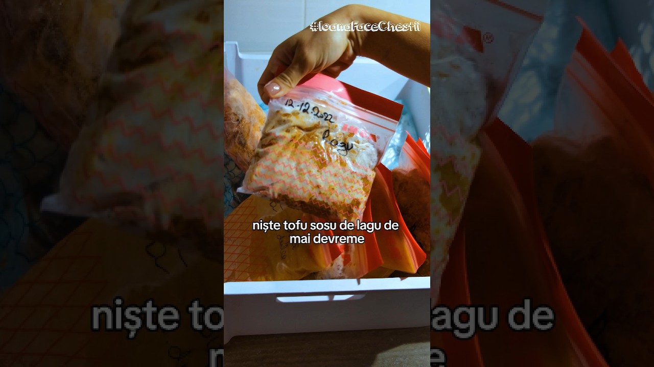 Cum îmi fac mâncare semipreparată acasă | Meal prep pentru congelator